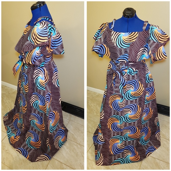 Eniola Beautiful Pinwheels Dress - Picture 2 of 7